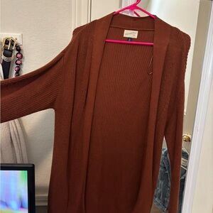 Universal Thread Rich Brown Cardigan